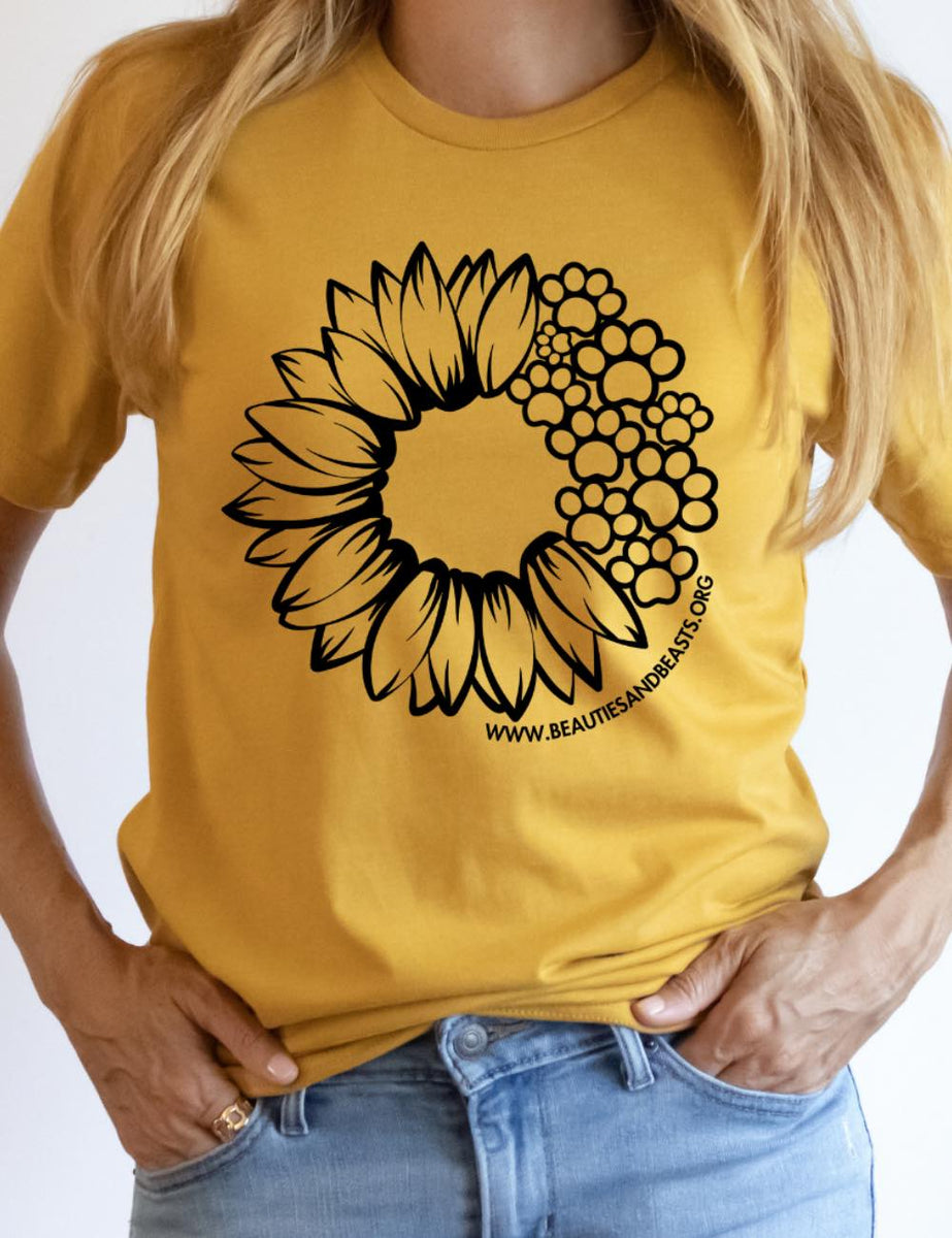 Yellow best sale sunflower top