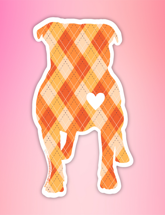 Dog Sticker Thanksgiving