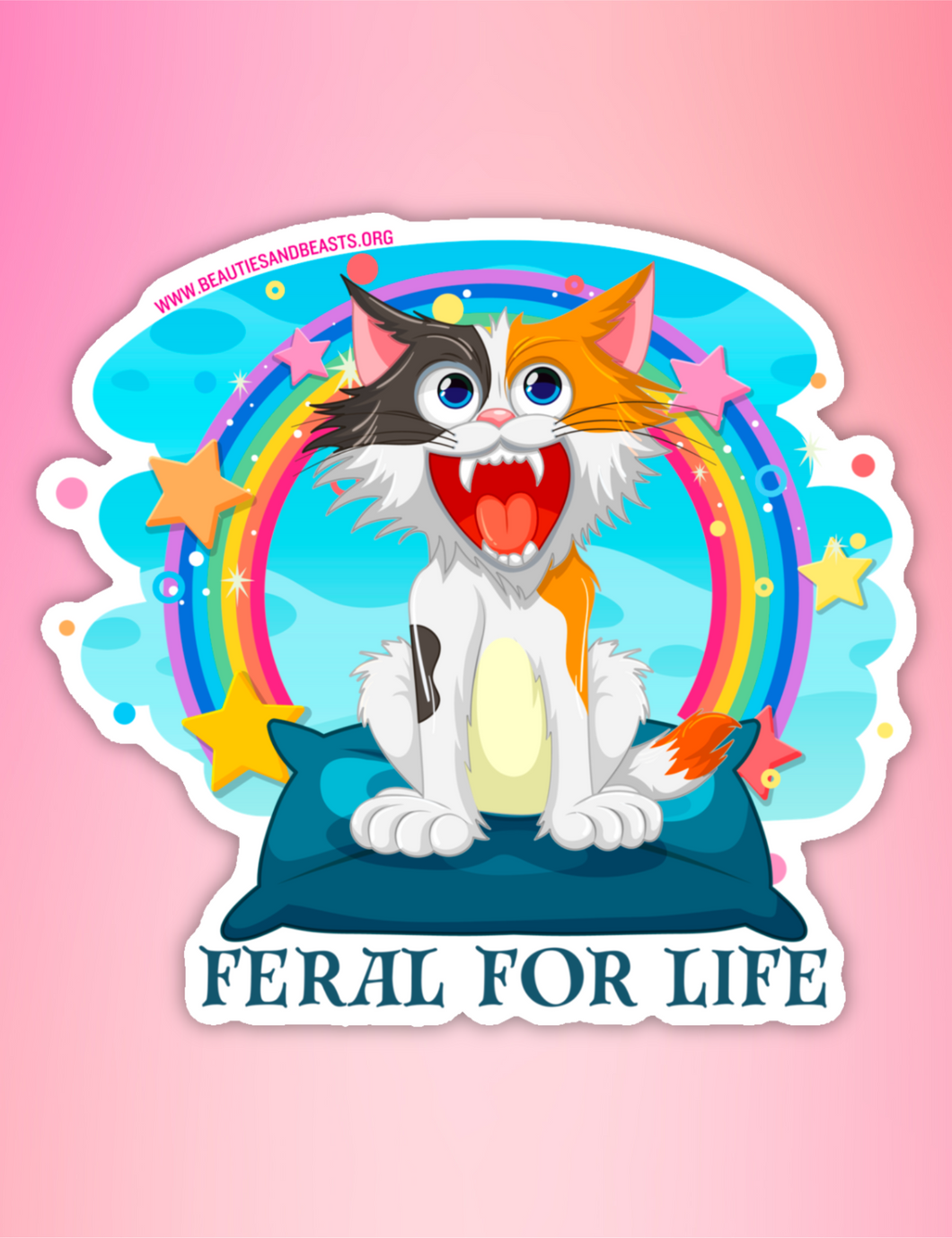 Sticker- Feral for Life