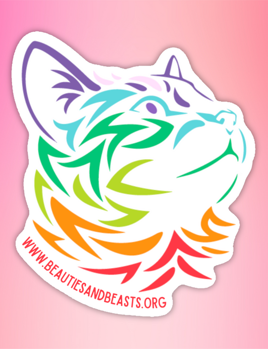 Rainbow Cat Sticker