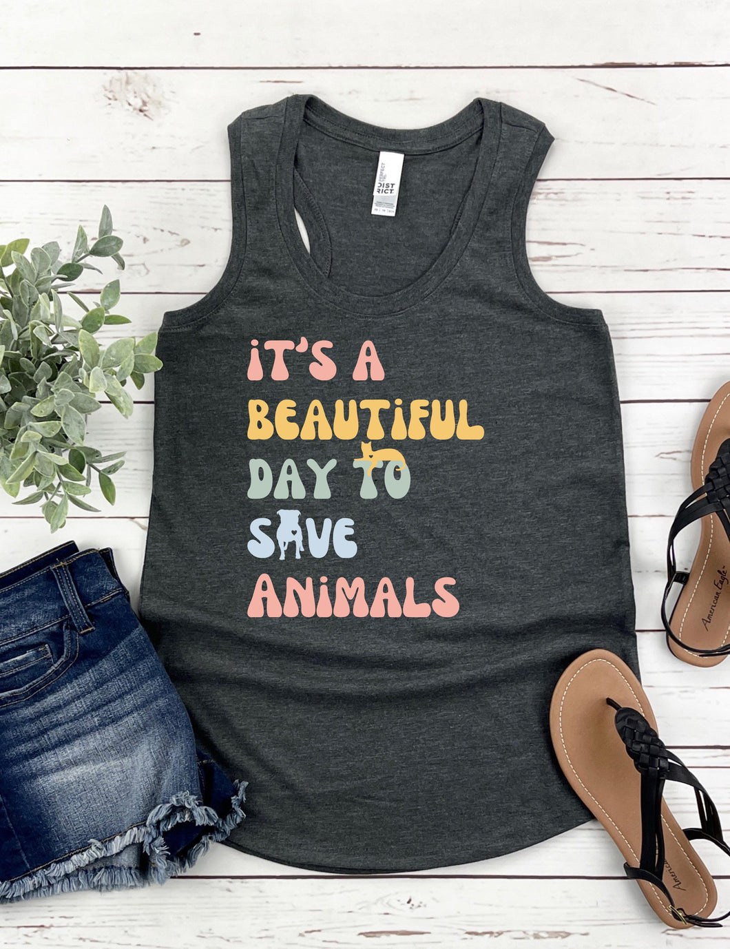 It's a Beautiful Day to Save Animals Tank