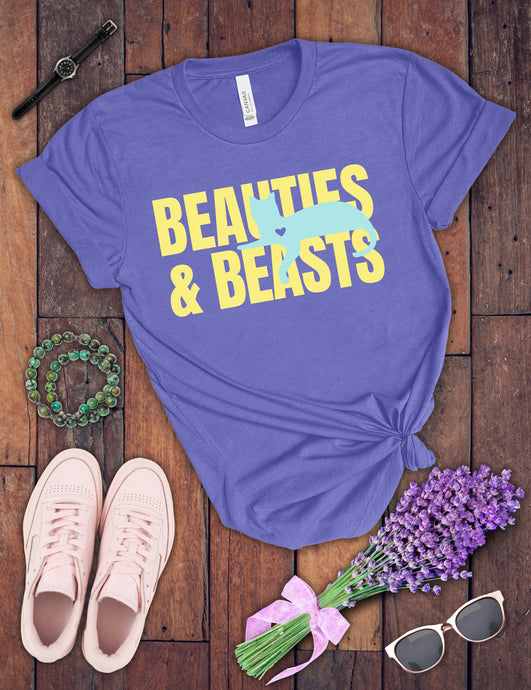 B&B  Purple Cat T-Shirt